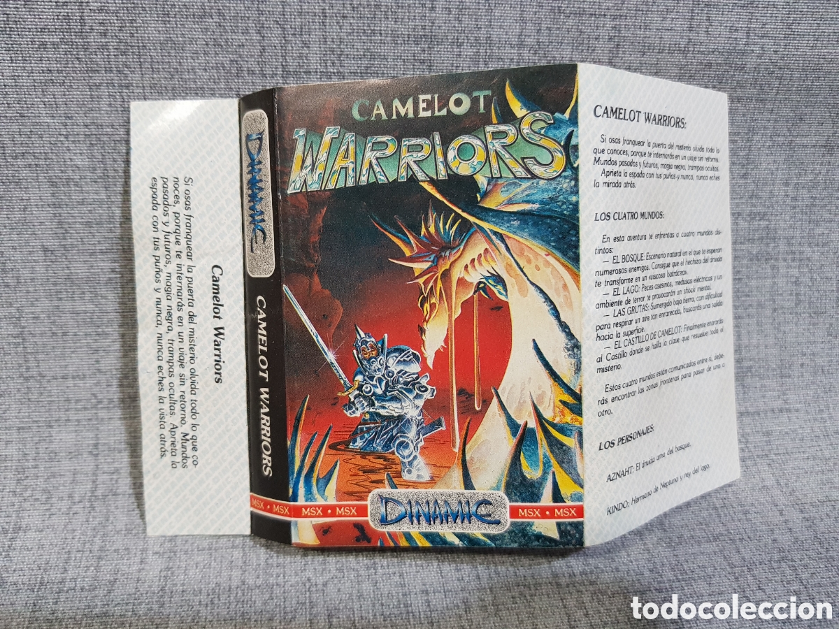 Videojuegos y consolas: MSX CAMELOT WARRIORS DINAMIC SOFTWARE 1985 - Foto 9
