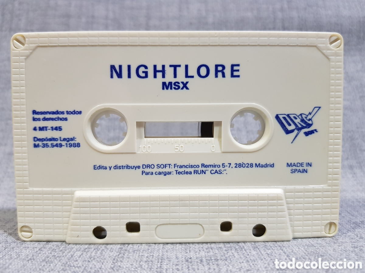 Videojuegos y consolas: MSX KNIGHT LORE (NIGHTLORE) DRO SOFT 1988 - Foto 3