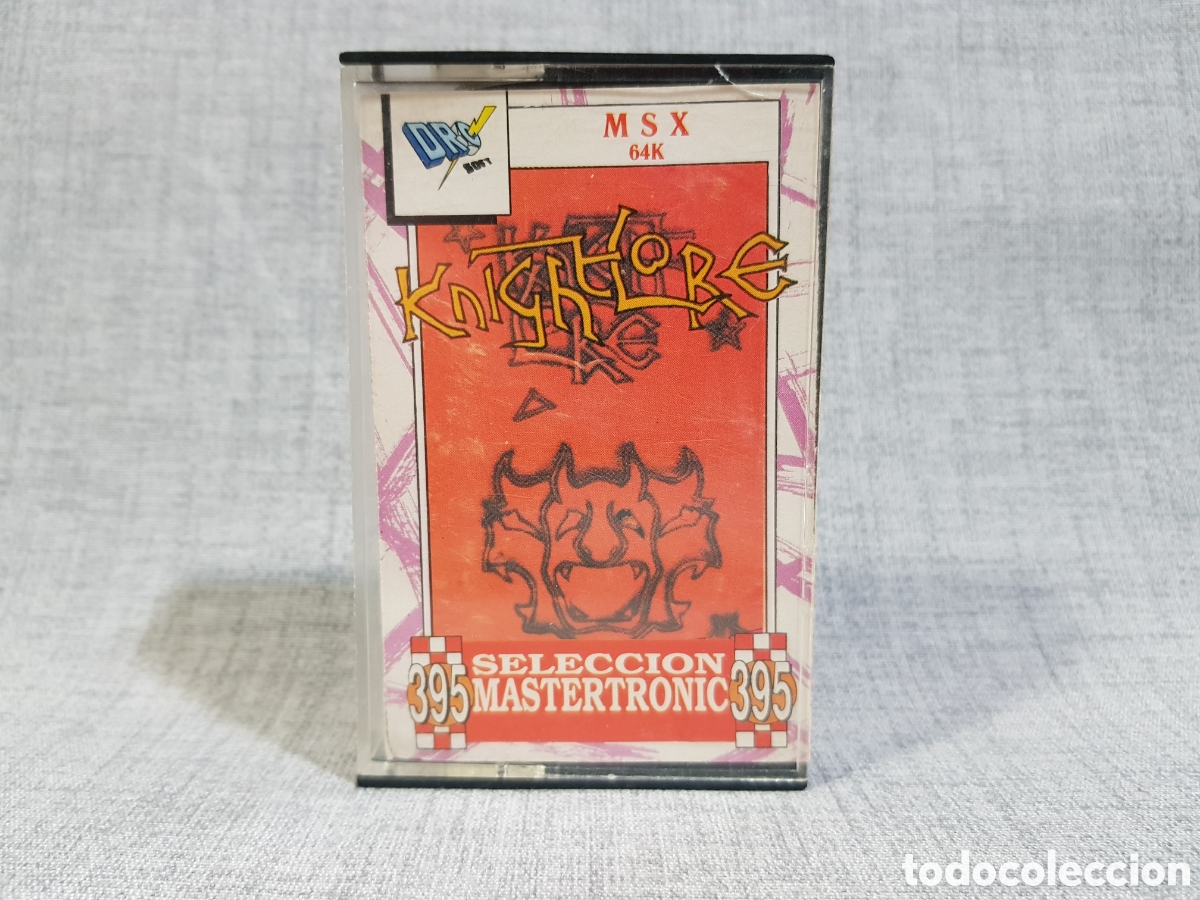 Videojuegos y consolas: MSX KNIGHT LORE (NIGHTLORE) DRO SOFT 1988 - Foto 1