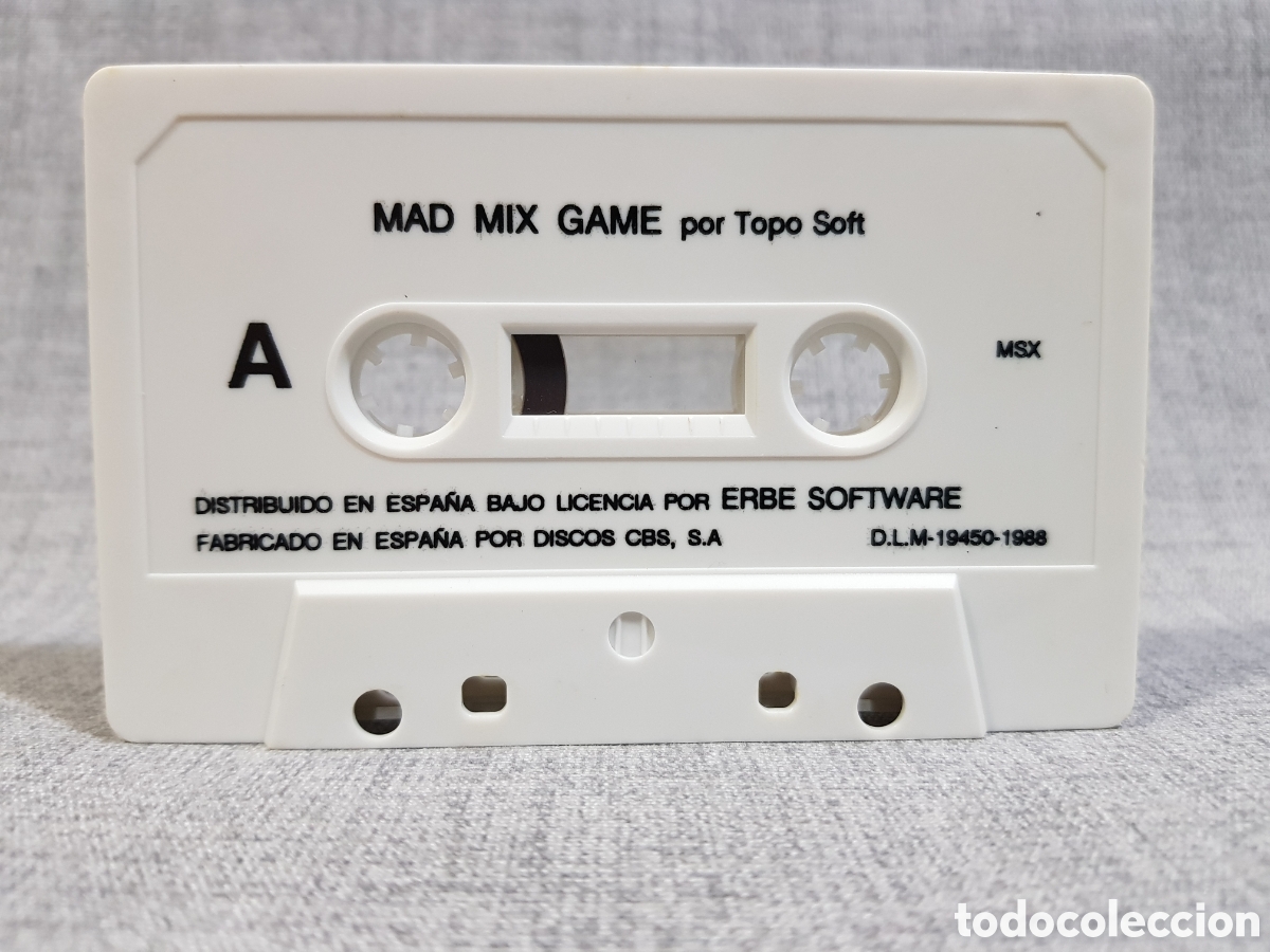 Videojuegos y consolas: MSX MAD MIX GAME ERBE SOFTWARE 1988 - Foto 3