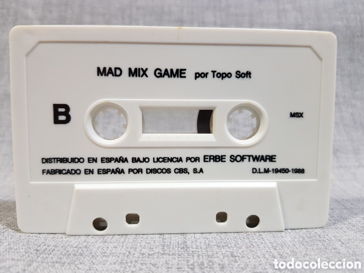 Videojuegos y consolas: MSX MAD MIX GAME ERBE SOFTWARE 1988 - Foto 4