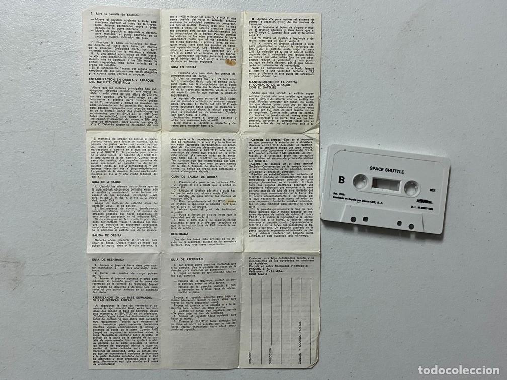 Videojuegos y consolas: SPACE SHUTTLE - VIDEOJUEGO MSX - Foto 6