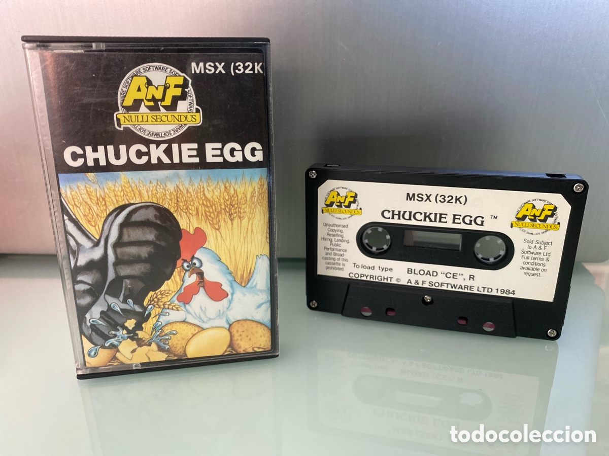 Videojuegos y consolas: MSX - Chuckie Egg [A&F Software Ltd] [1985] Edici&oacute;n Limitada y Numerada - Foto 1