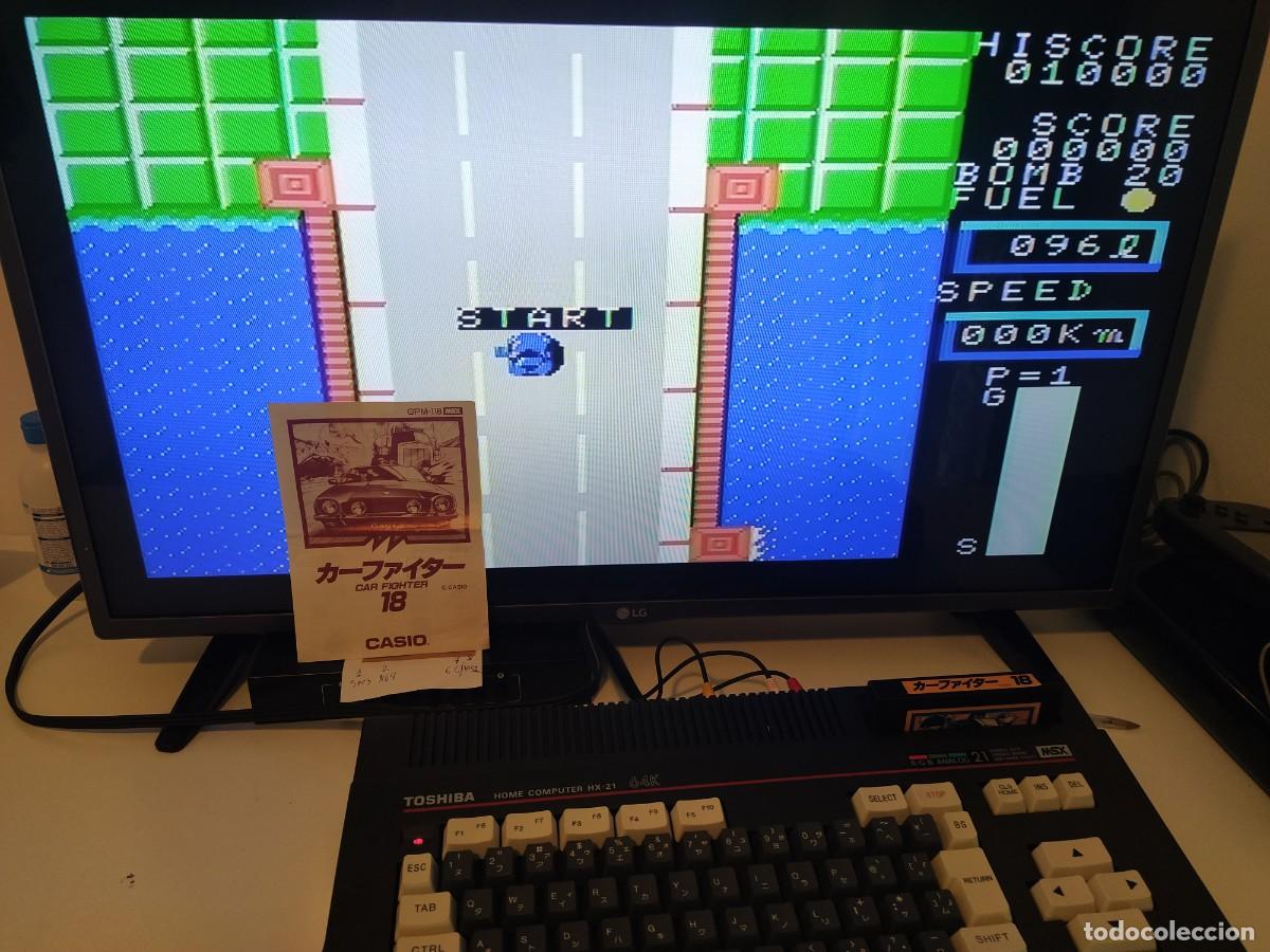 Videojuegos y consolas: CAR FIGHTER MSX CASIO CON INSTRUCCIONES , JAPONES , ORIGINAL 100% - Foto 2