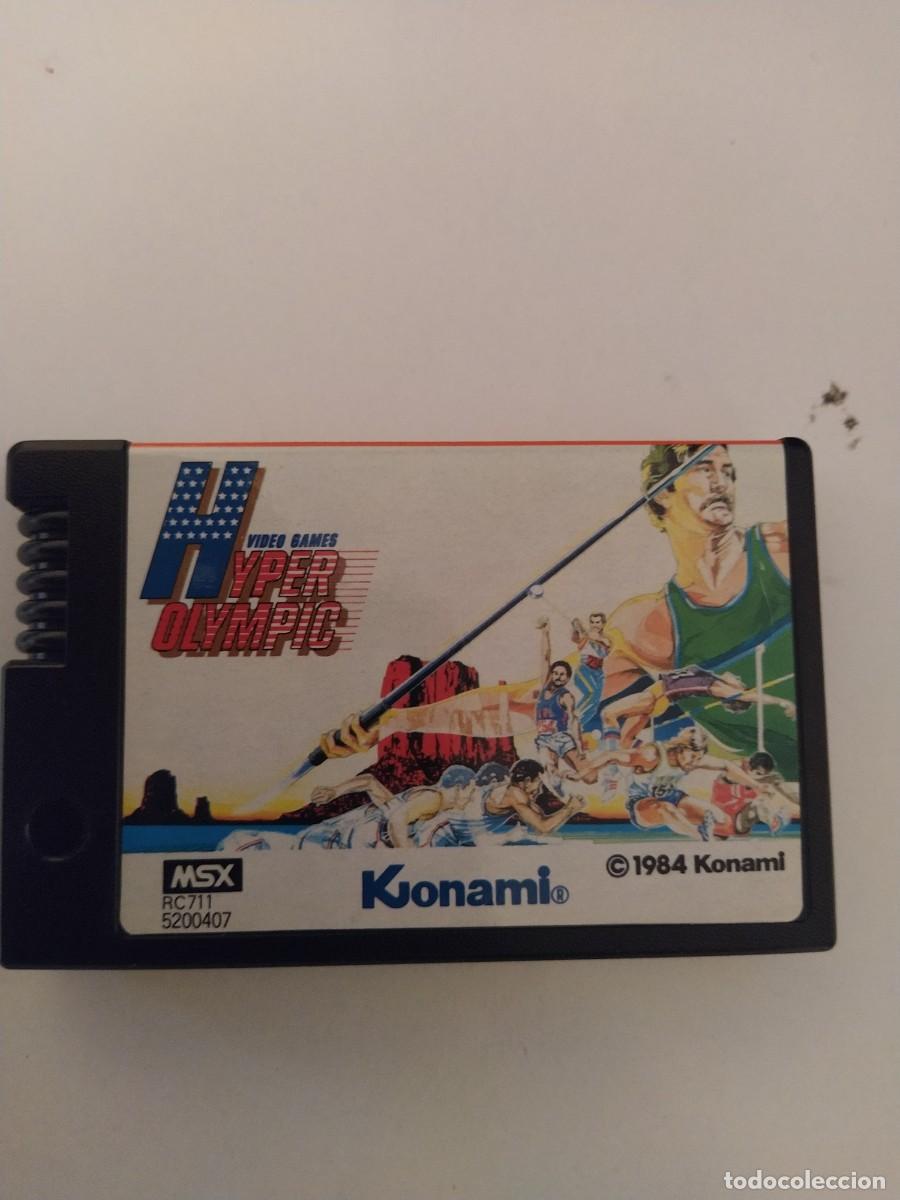 Videojuegos y consolas: HYPER OLIMPIC 2 MSX KONAMI, JAPONES , ORIGINAL 100% - Foto 1
