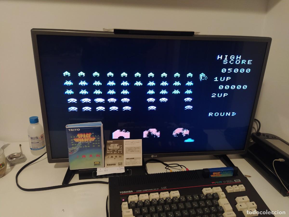 Videojuegos y consolas: SPACE INVADERS MSX COMPLETO , JAPONES , ORIGINAL 100% - Foto 2