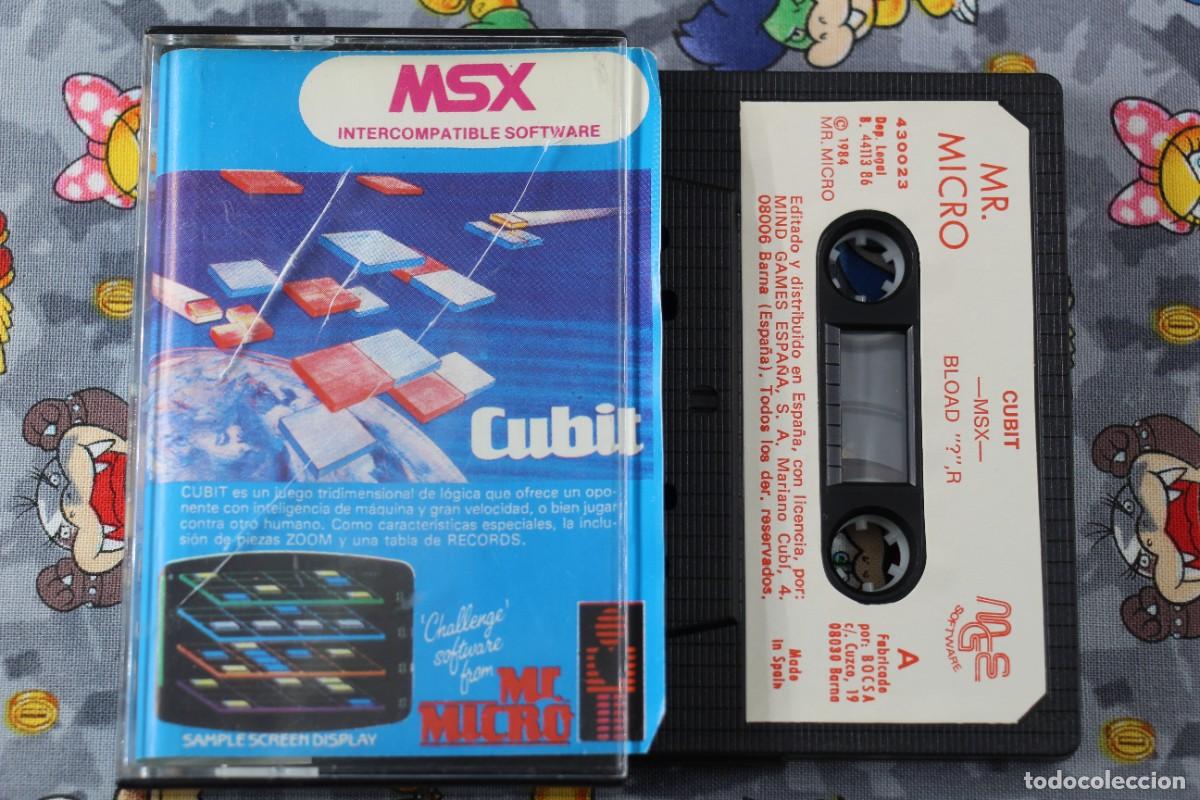 Videojuegos y consolas: MSX CINTA CUBIT EN ESPA&Ntilde;OL - Foto 1