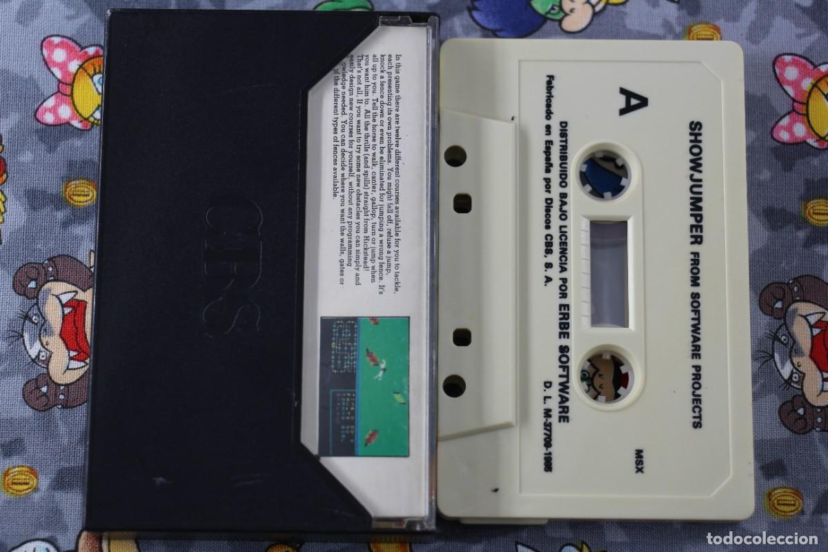 Videojuegos y consolas: MSX CINTA ERBE SHOW JUMPER HARVEY SMITH EN ESPA&Ntilde;OL - Foto 2