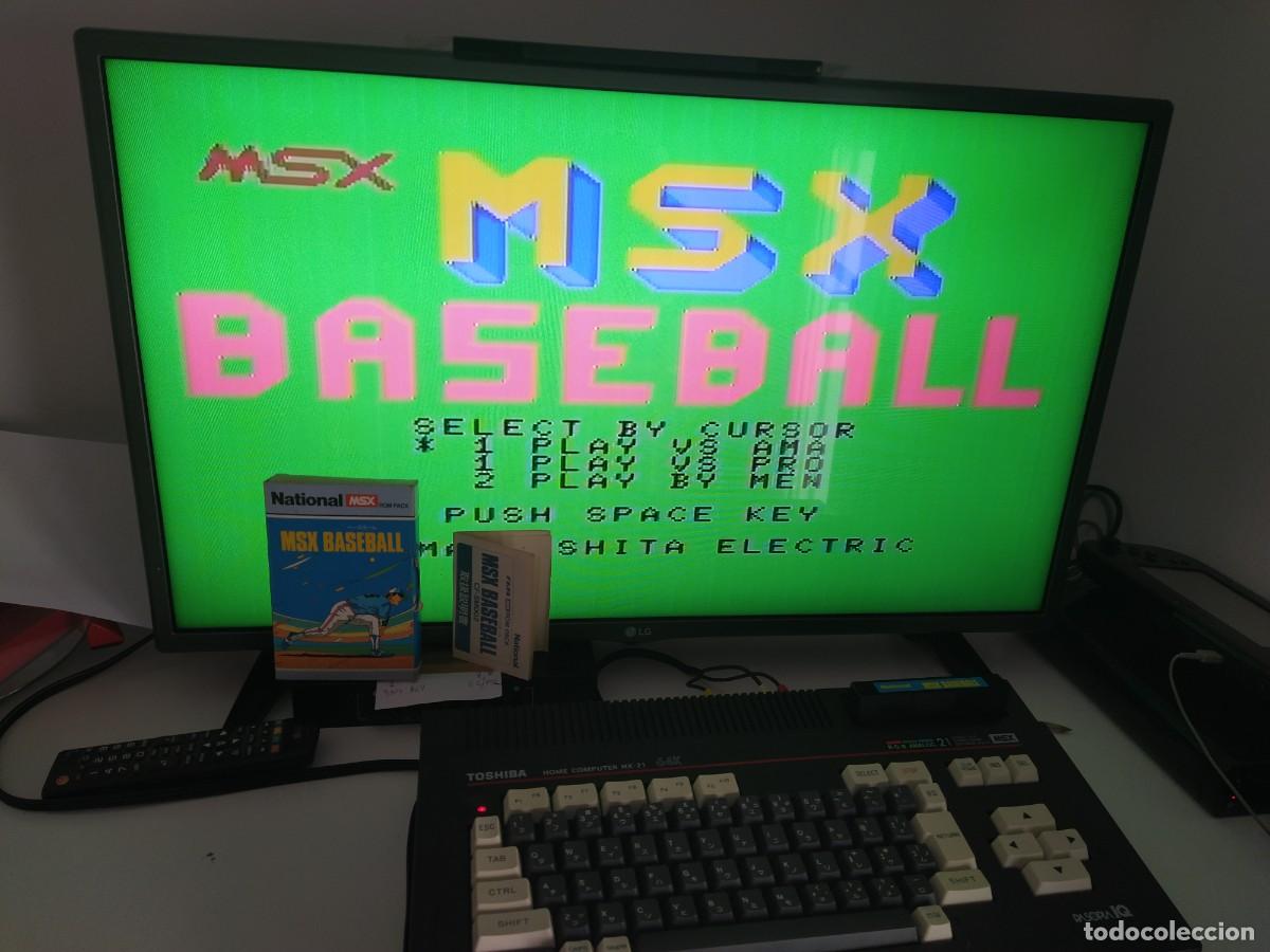 Videojuegos y consolas: NATIONAL BASEBALL MSX COMPLETO , JAPONES , ORIGINAL 100% - Foto 2