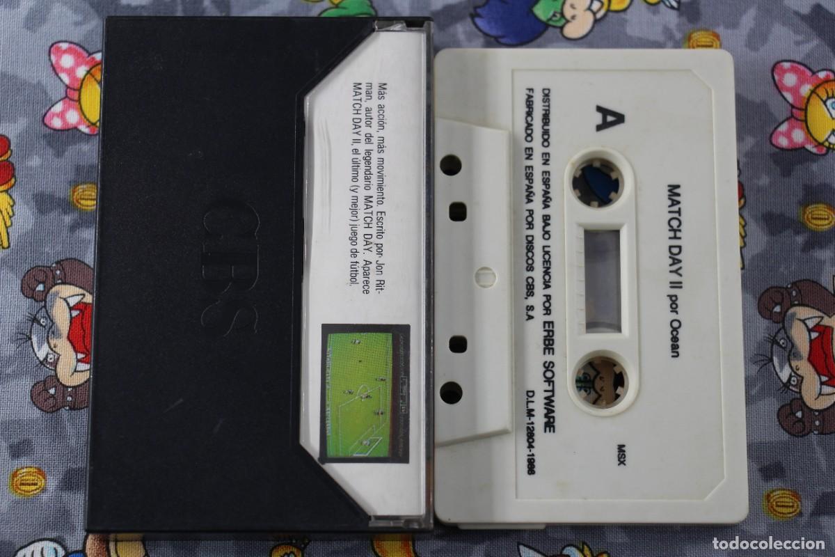 Videojuegos y consolas: MSX CINTA ERBE MATCH DAY II EN ESPA&Ntilde;OL - Foto 2