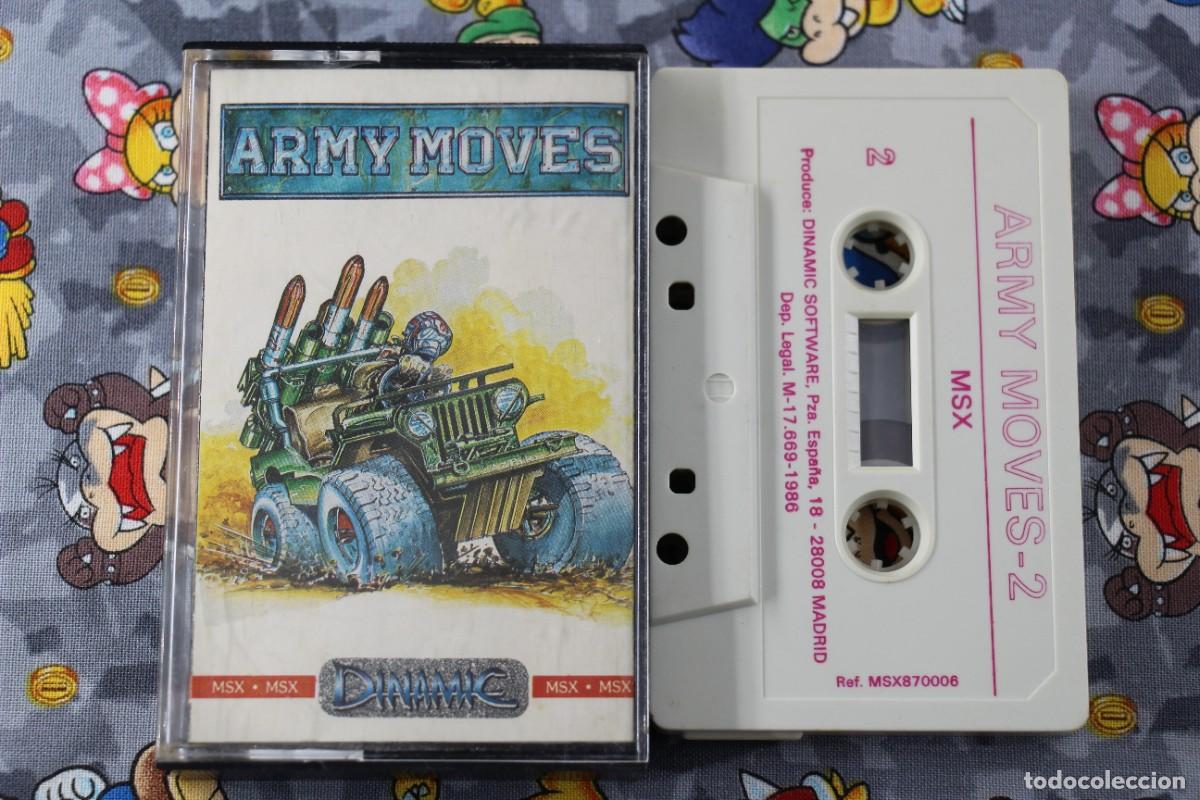 Videojuegos y consolas: MSX CINTA DINAMIC ARMY MOVES EN ESPA&Ntilde;OL - Foto 1