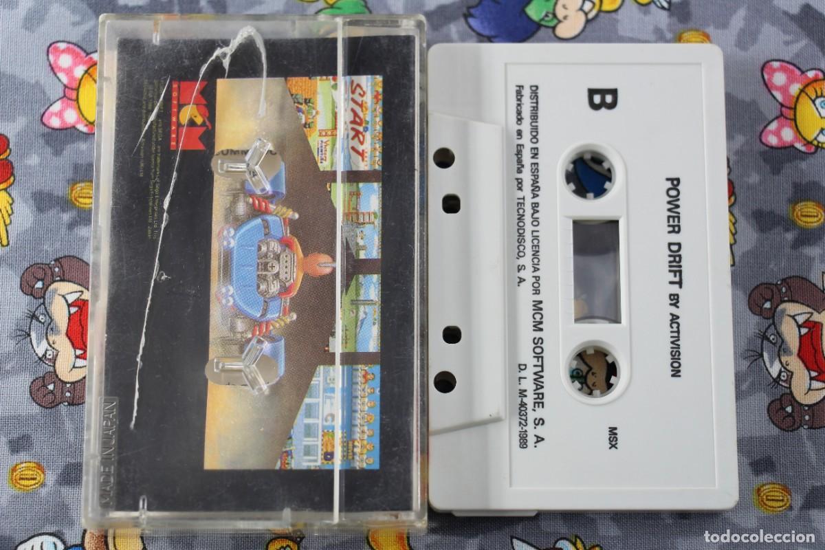 Videojuegos y consolas: MSX CINTA SEGA MCM POWER DRIFT EN ESPA&Ntilde;OL - Foto 2