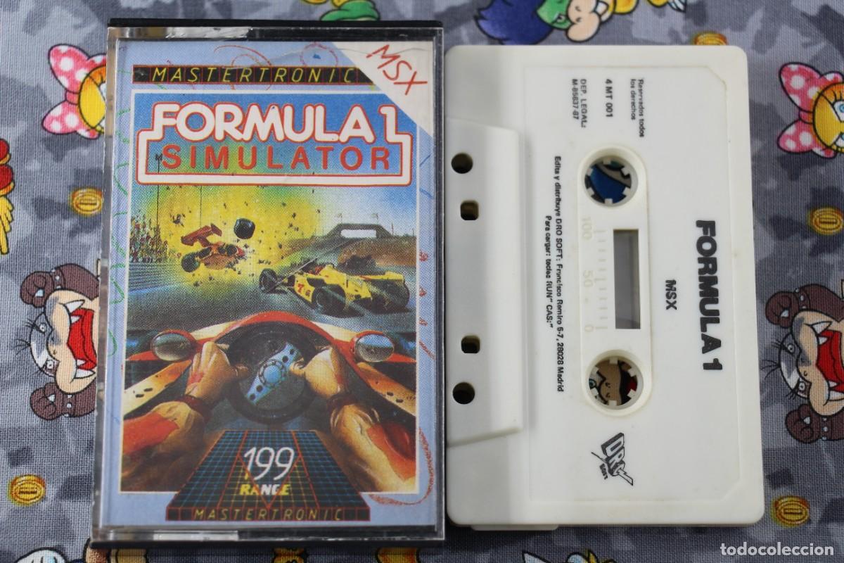 Videojuegos y consolas: MSX CINTA DRO SOFT FORMULA 1 SIMULATOR EN ESPA&Ntilde;OL - Foto 1