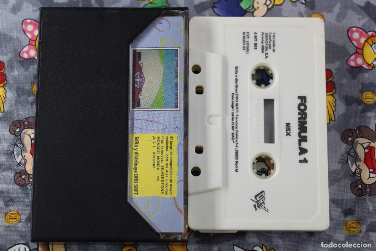 Videojuegos y consolas: MSX CINTA DRO SOFT FORMULA 1 SIMULATOR EN ESPA&Ntilde;OL - Foto 2