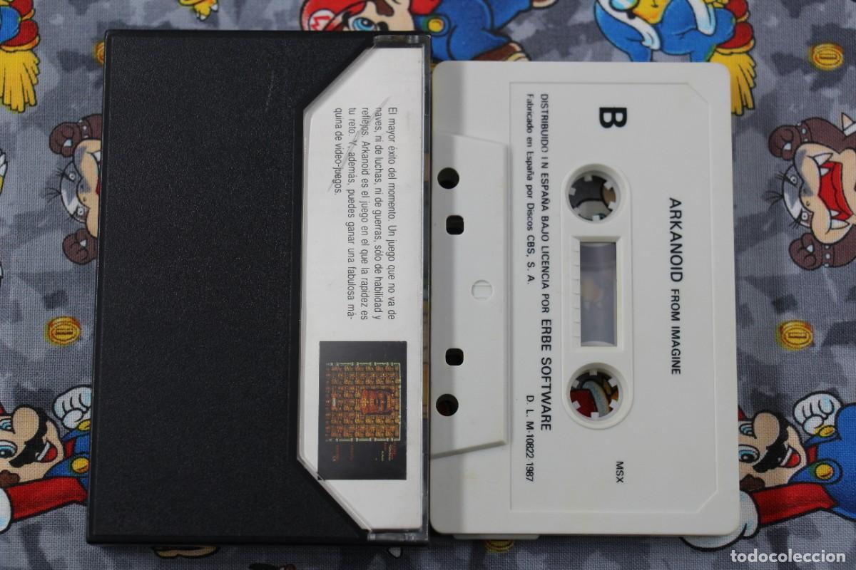 Videojuegos y consolas: MSX CINTA ERBE TAITO ARKANOID EN ESPA&Ntilde;OL - Foto 2