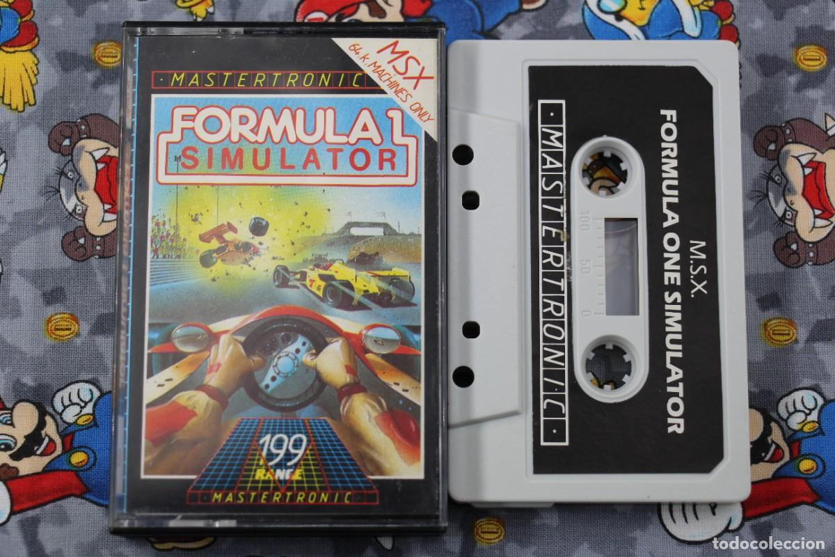 Videojuegos y consolas: MSX CINTA FORMULA 1 SIMULATOR EN INGLES - Foto 1