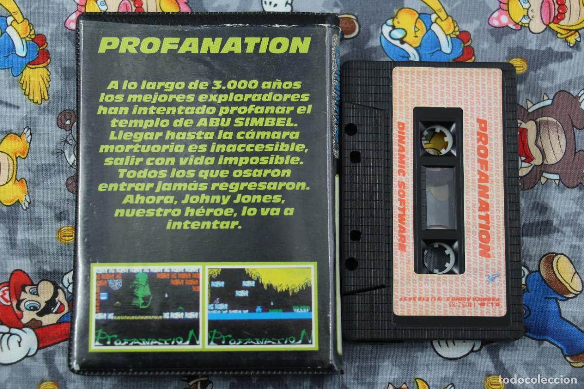 Videojuegos y consolas: MSX ESTUCHE DINAMIC ABU SIMBEL PROFANATION EN ESPA&Ntilde;OL - Foto 2