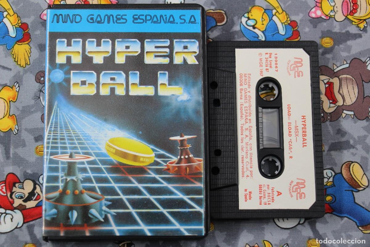 Videojuegos y consolas: MSX ESTUCHE HYPERBALL HYPER BALL EN ESPA&Ntilde;OL - Foto 1