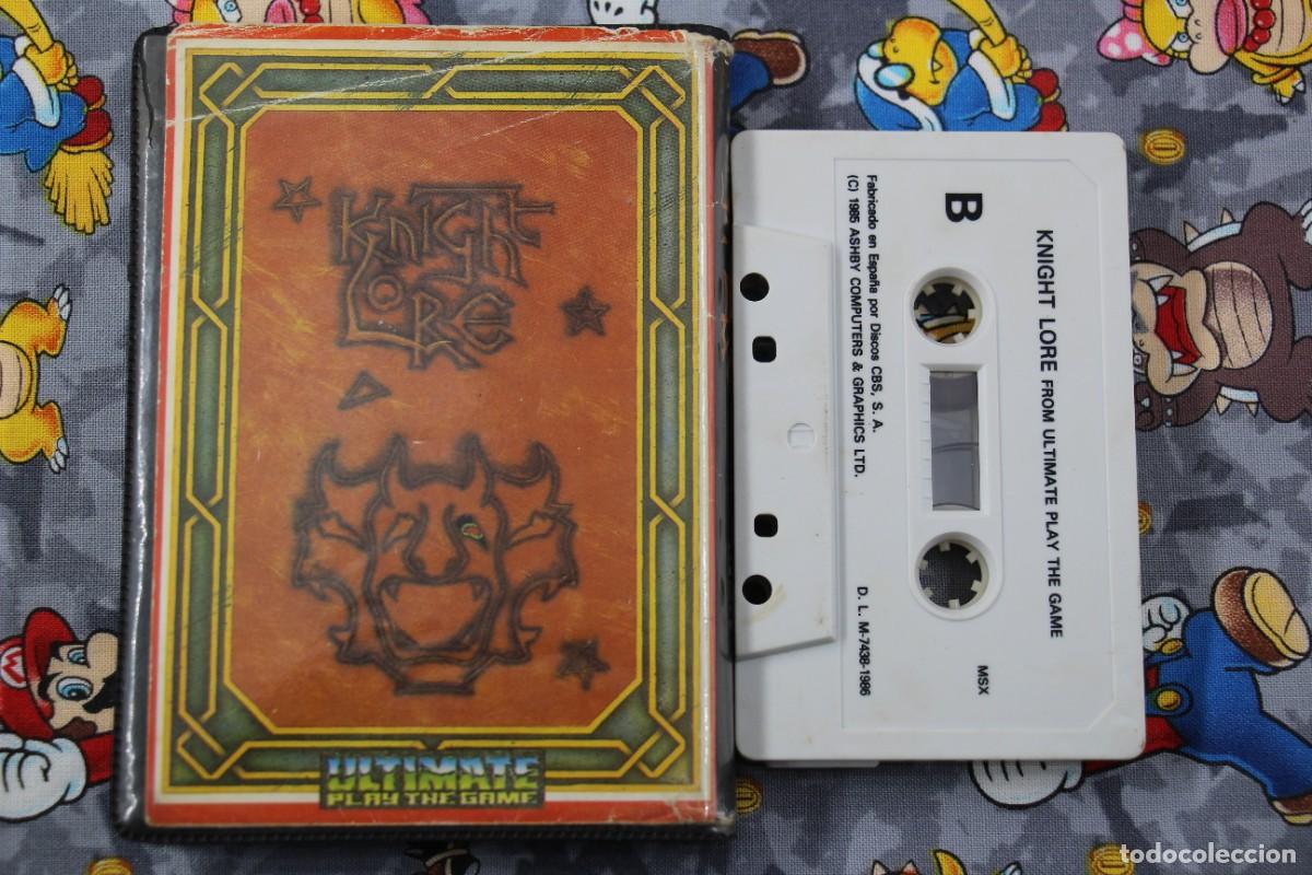 Videojuegos y consolas: MSX ESTUCHE KNIGHT LORE EN ESPA&Ntilde;OL - Foto 2