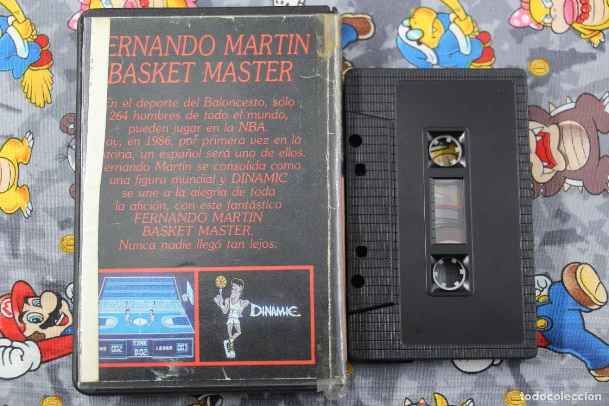 Videojuegos y consolas: MSX ESTUCHE DINAMIC FERNANDO MARTIN BASKET MASTER EN ESPA&Ntilde;OL - Foto 2