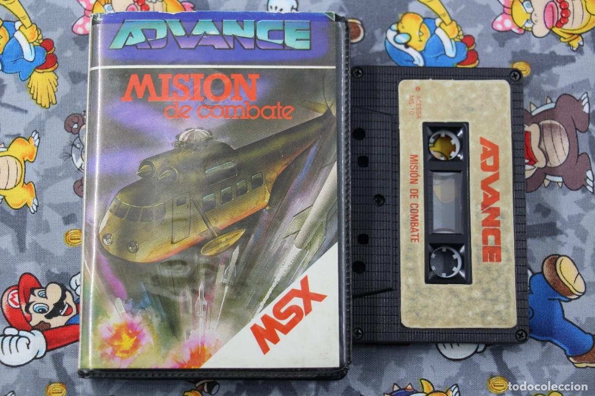 Videojuegos y consolas: MSX ESTUCHE ADVANCE MISION DE COMBATE EN ESPA&Ntilde;OL - Foto 1