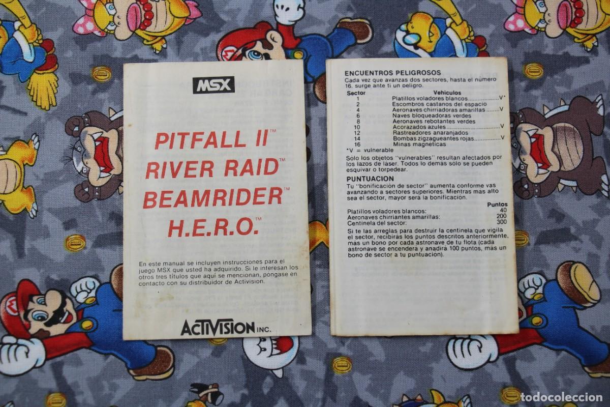 Videojuegos y consolas: MSX ESTUCHE ACTIVISION PITFALL II LOST CAVERNS EN ESPA&Ntilde;OL - Foto 3