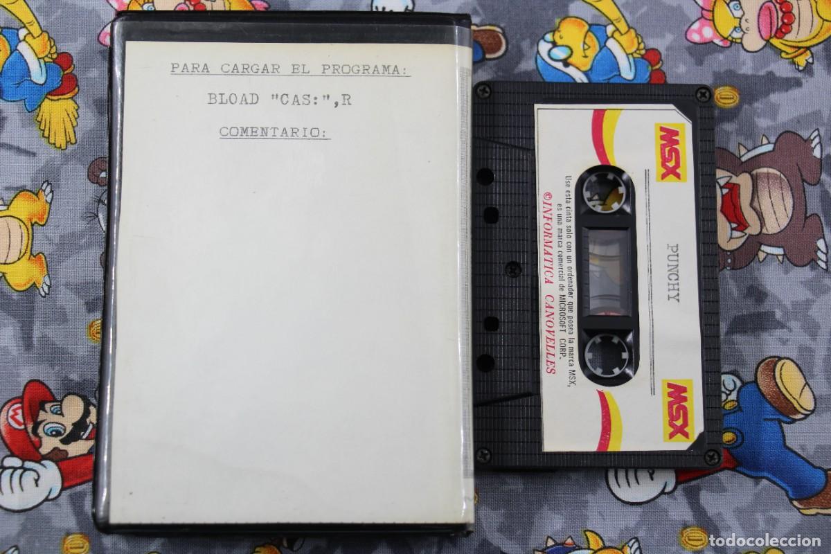 Videojuegos y consolas: MSX ESTUCHE INFORMATICA CANOVELLES PUNCHY EN ESPA&Ntilde;OL - Foto 2