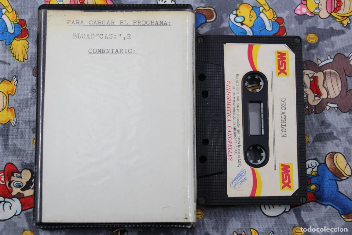 Videojuegos y consolas: MSX ESTUCHE INFORMATICA CANOVELLES DECATHLON EN ESPA&Ntilde;OL - Foto 2