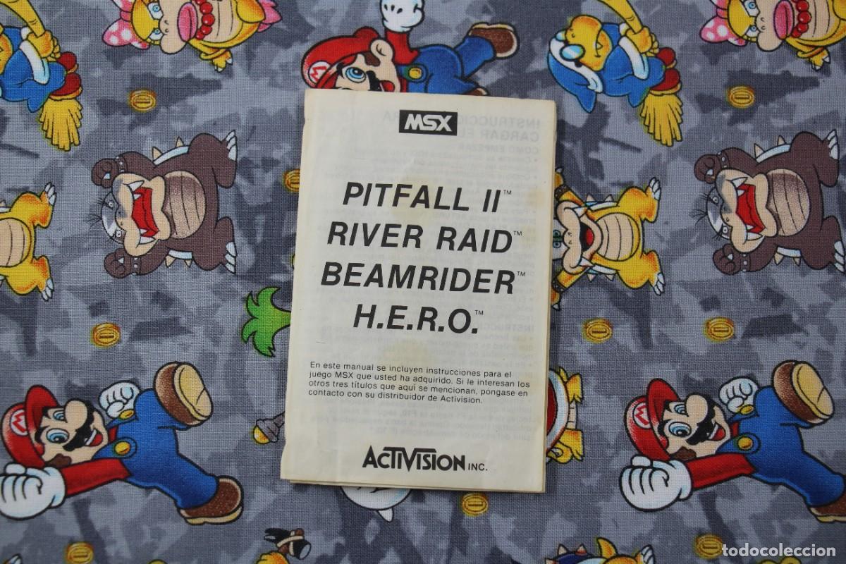 Videojuegos y consolas: MSX ESTUCHE ACTIVISION RIVER RAID CON ERROR DE CORTE EN LA CARATULA EN ESPA&Ntilde;OL - Foto 3