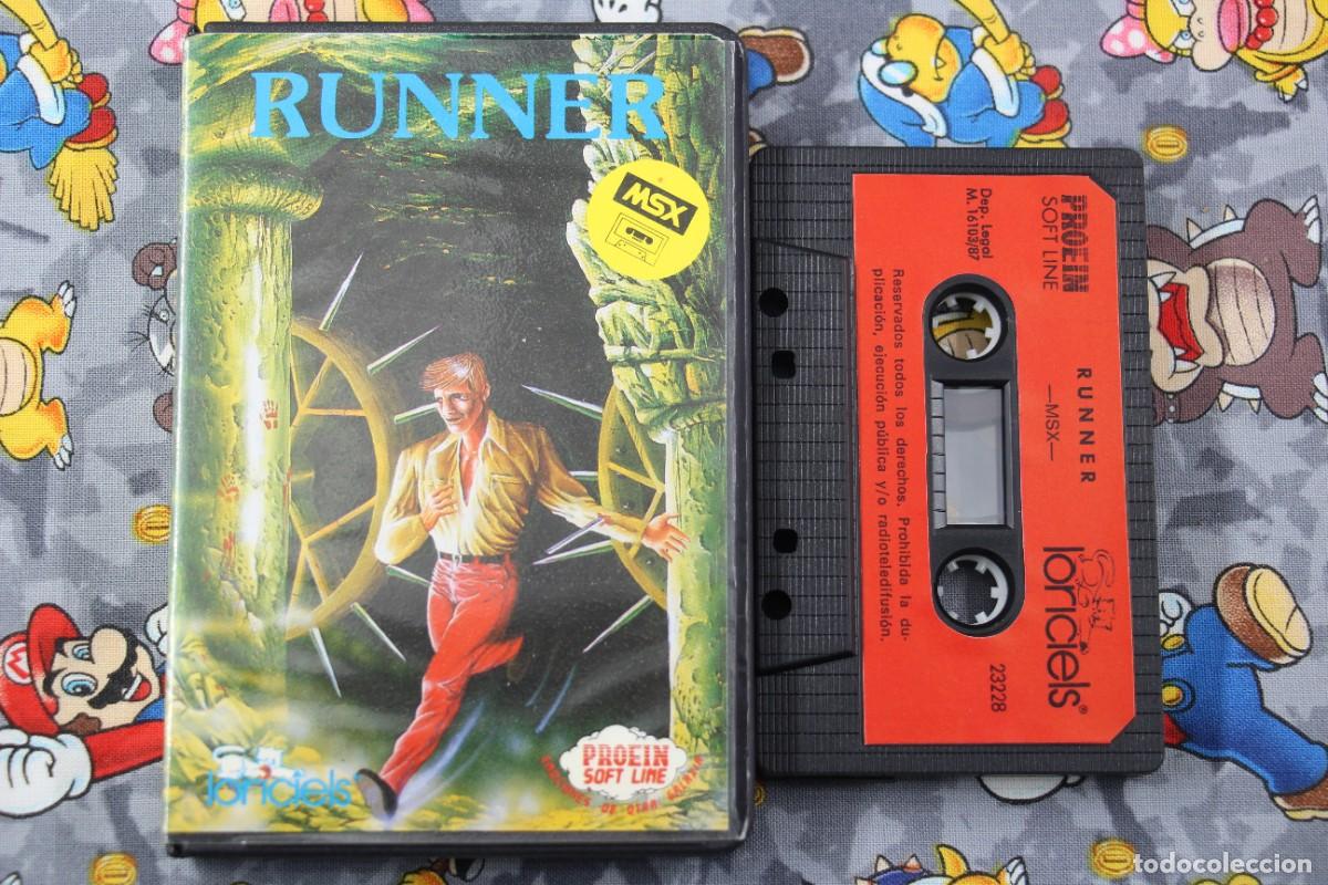 Videojuegos y consolas: MSX ESTUCHE PROEIN RUNNER EN ESPA&Ntilde;OL - Foto 1