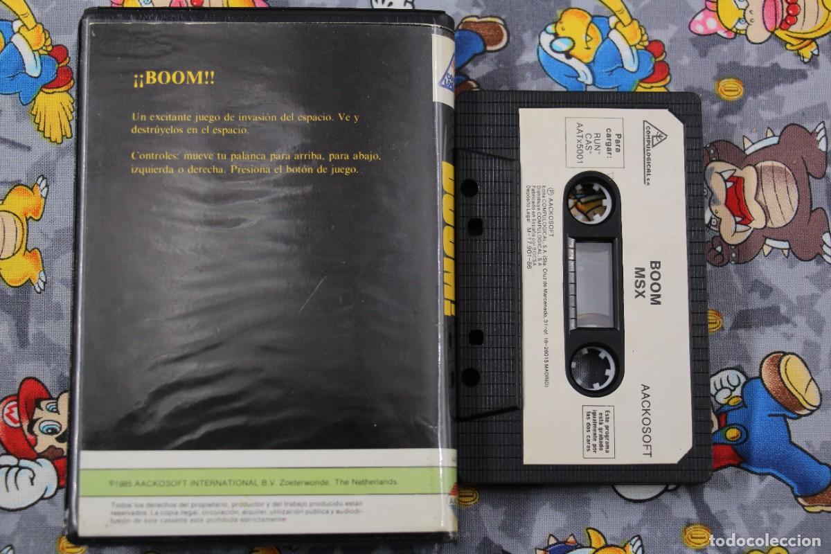 Videojuegos y consolas: MSX ESTUCHE COMPULOGICAL BOOM! EN ESPA&Ntilde;OL - Foto 2