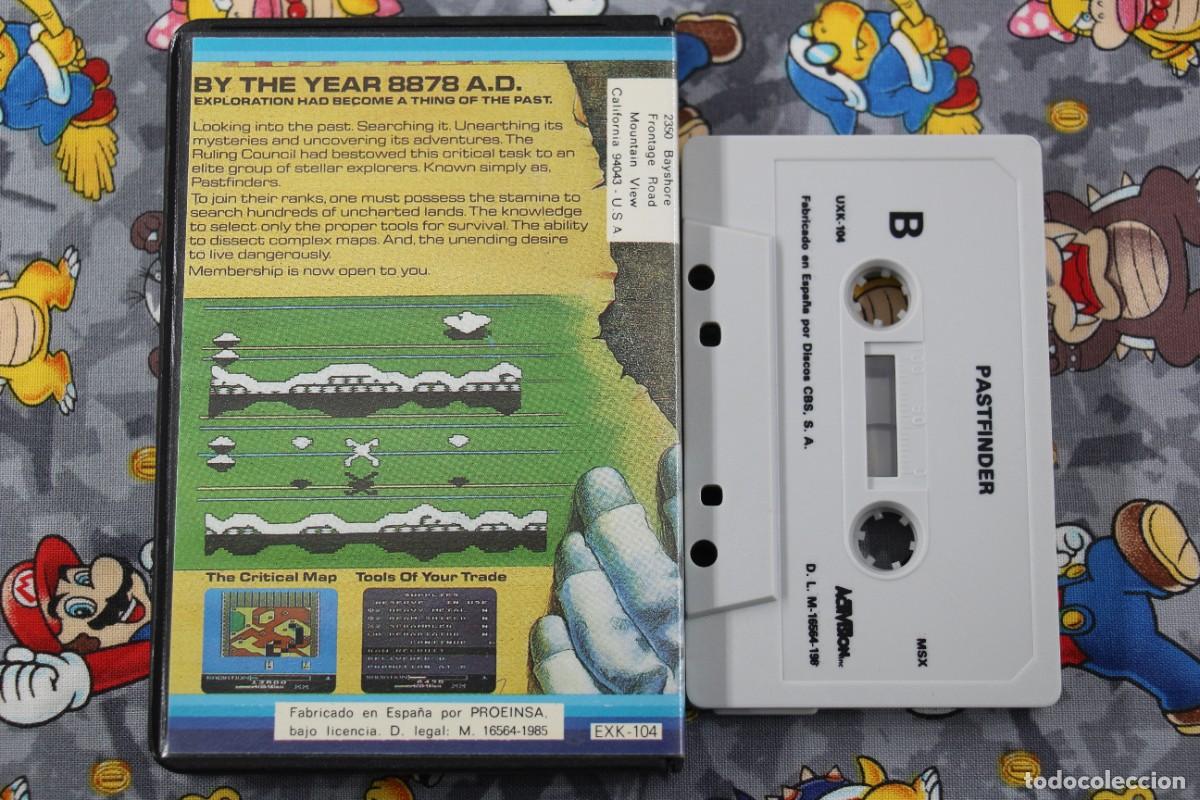 Videojuegos y consolas: MSX ESTUCHE ACTIVISION PASTFINDER EN ESPA&Ntilde;OL - Foto 2
