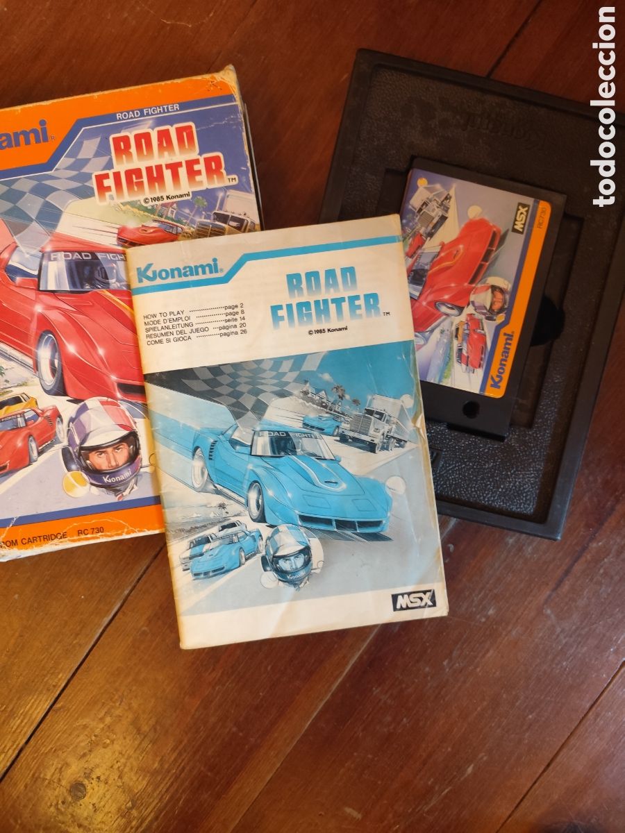 Videojuegos y consolas: Juego MSX Road Fighter - Foto 2