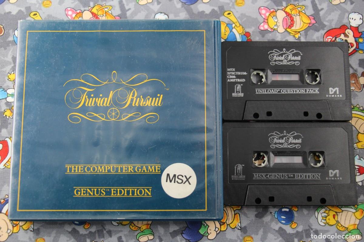 Videojuegos y consolas: MSX ESTUCHE DOBLE TRIVIAL PURSUIT EN ESPA&Ntilde;OL - Foto 1