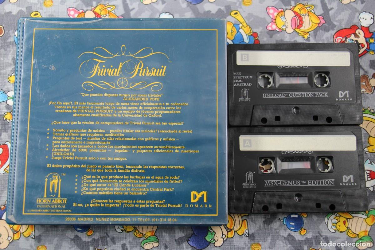 Videojuegos y consolas: MSX ESTUCHE DOBLE TRIVIAL PURSUIT EN ESPA&Ntilde;OL - Foto 2