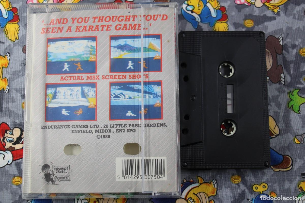 Videojuegos y consolas: MSX CINTA DOBLE INTERNATIONAL KARATE EN INGLES - Foto 2