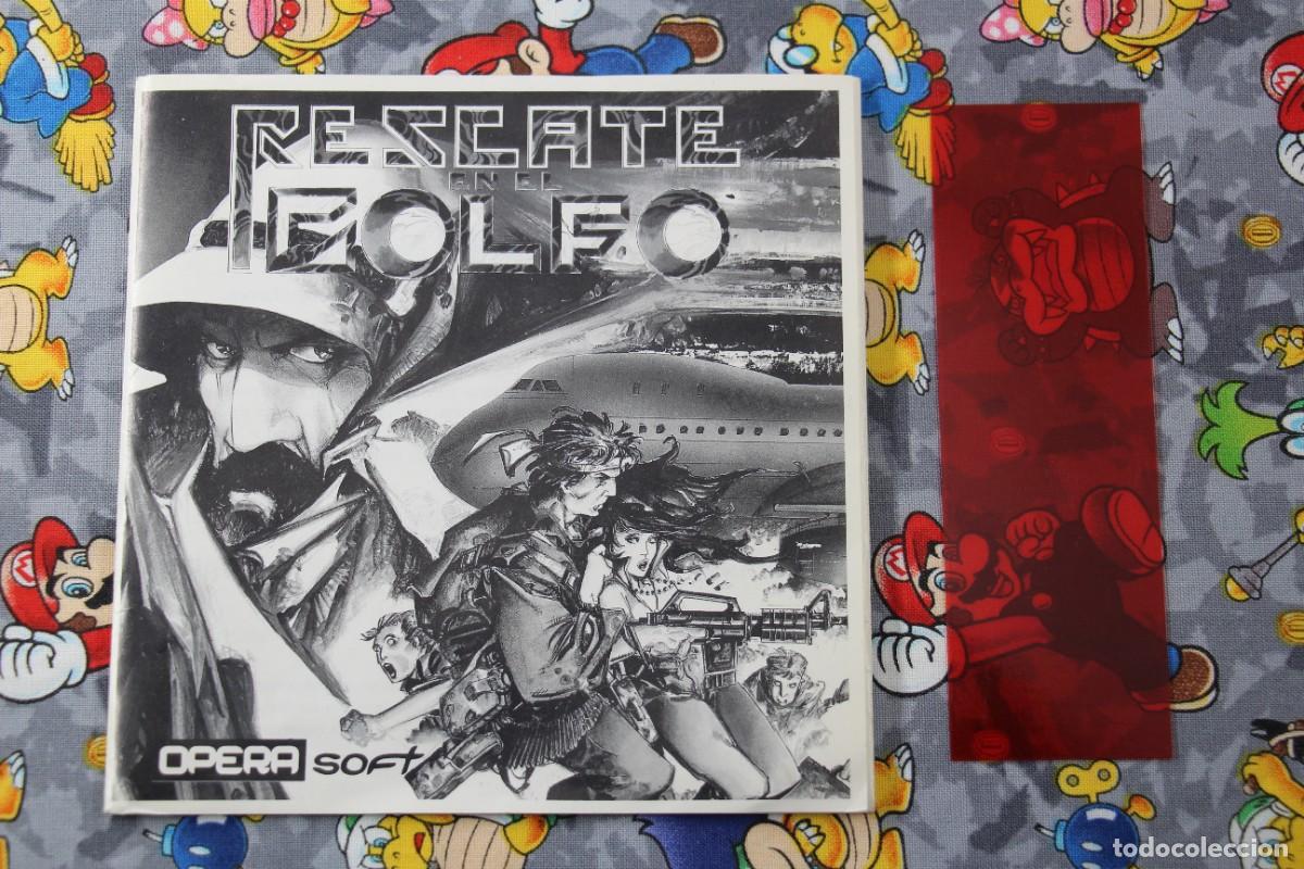 Videojuegos y consolas: MSX CAJA DE CARTON OPERA SOFT RESCATE EN EL GOLFO EN ESPA&Ntilde;OL - Foto 3