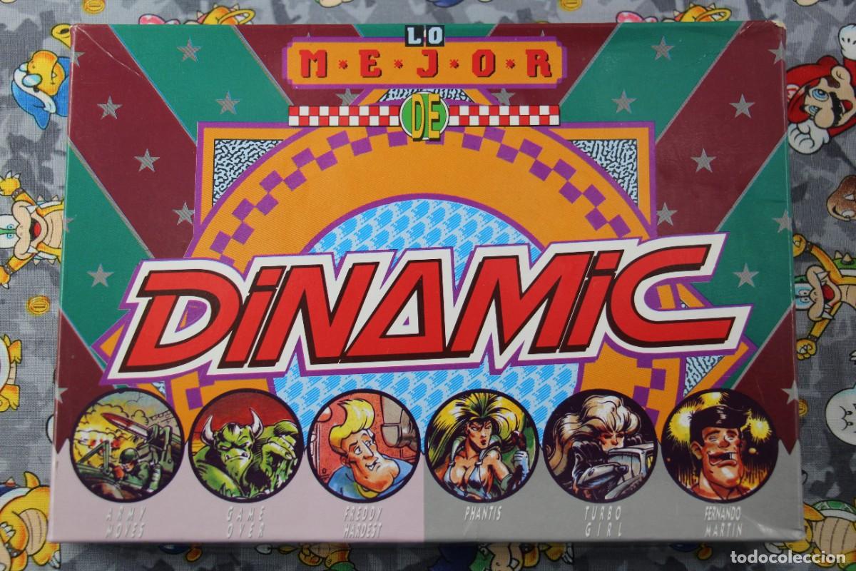 Videojuegos y consolas: MSX CAJA DE CARTON LO MEJOR DE DINAMIC EN ESPA&Ntilde;OL - Foto 1
