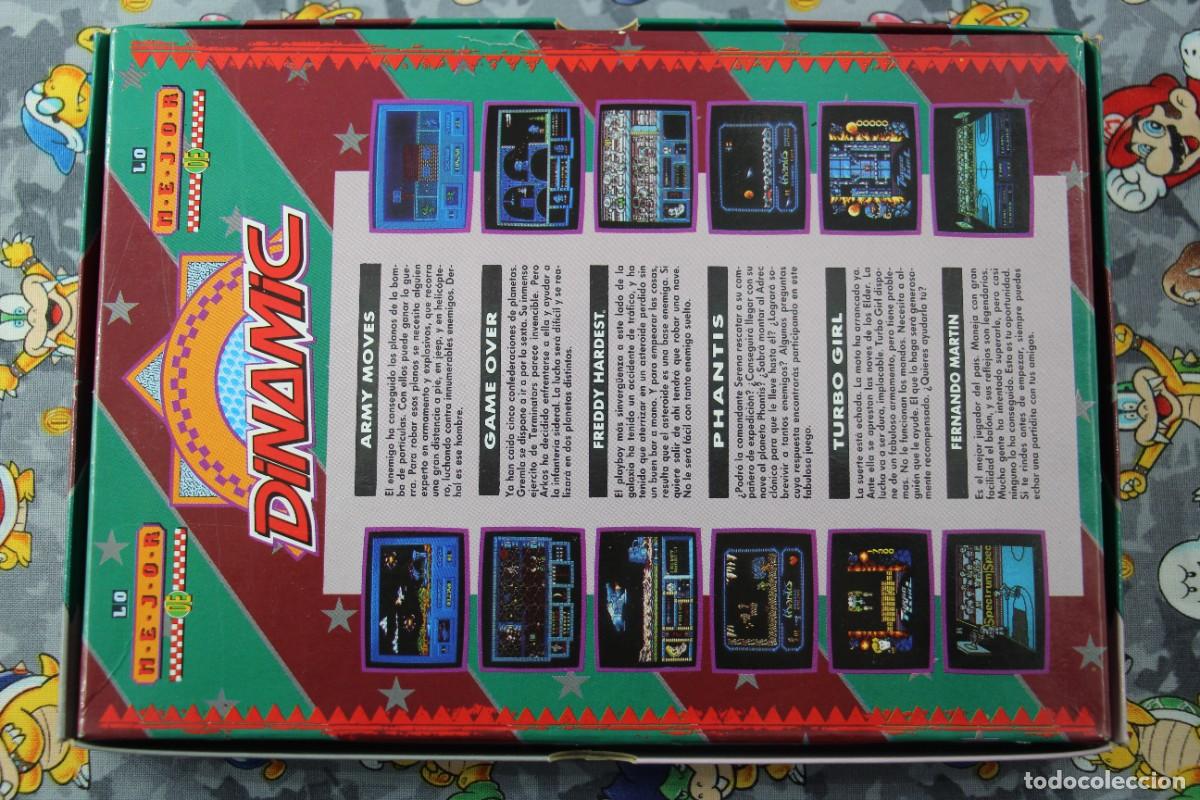 Videojuegos y consolas: MSX CAJA DE CARTON LO MEJOR DE DINAMIC EN ESPA&Ntilde;OL - Foto 2