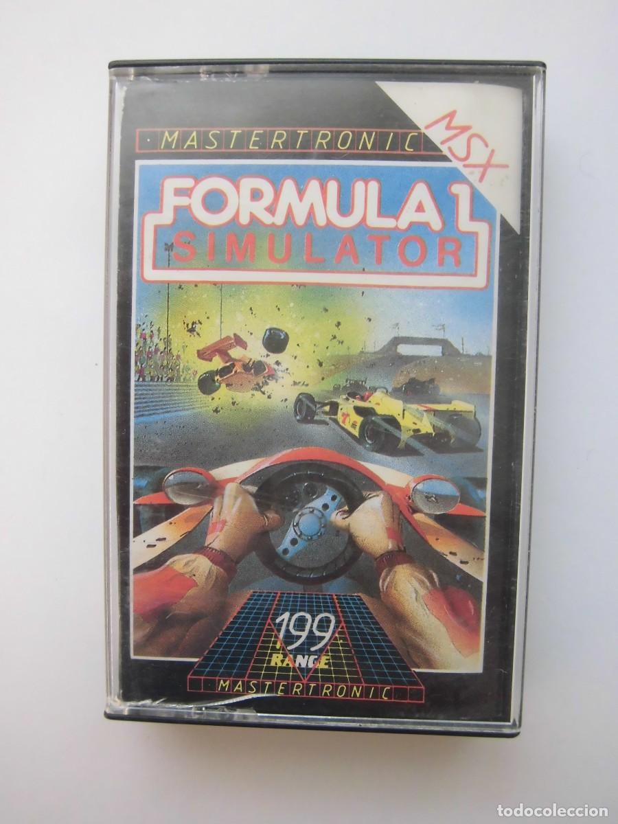 Videojuegos y consolas: JUEGOS CASSETTE MSX -FORMULA 1- ALIEN 8 - Foto 1