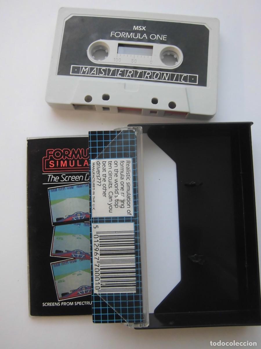 Videojuegos y consolas: JUEGOS CASSETTE MSX -FORMULA 1- ALIEN 8 - Foto 2