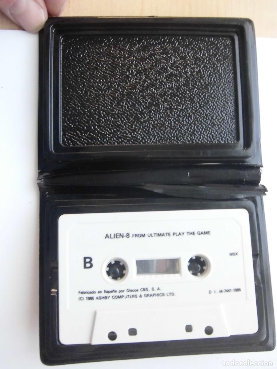 Videojuegos y consolas: JUEGOS CASSETTE MSX -FORMULA 1- ALIEN 8 - Foto 4