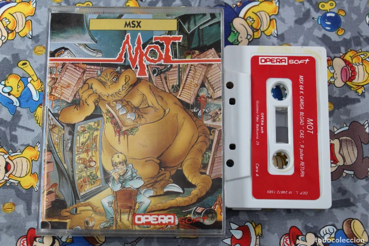 Videojuegos y consolas: MSX CINTA DOBLE OPERA SOFT MOT EN ESPA&Ntilde;OL - Foto 1