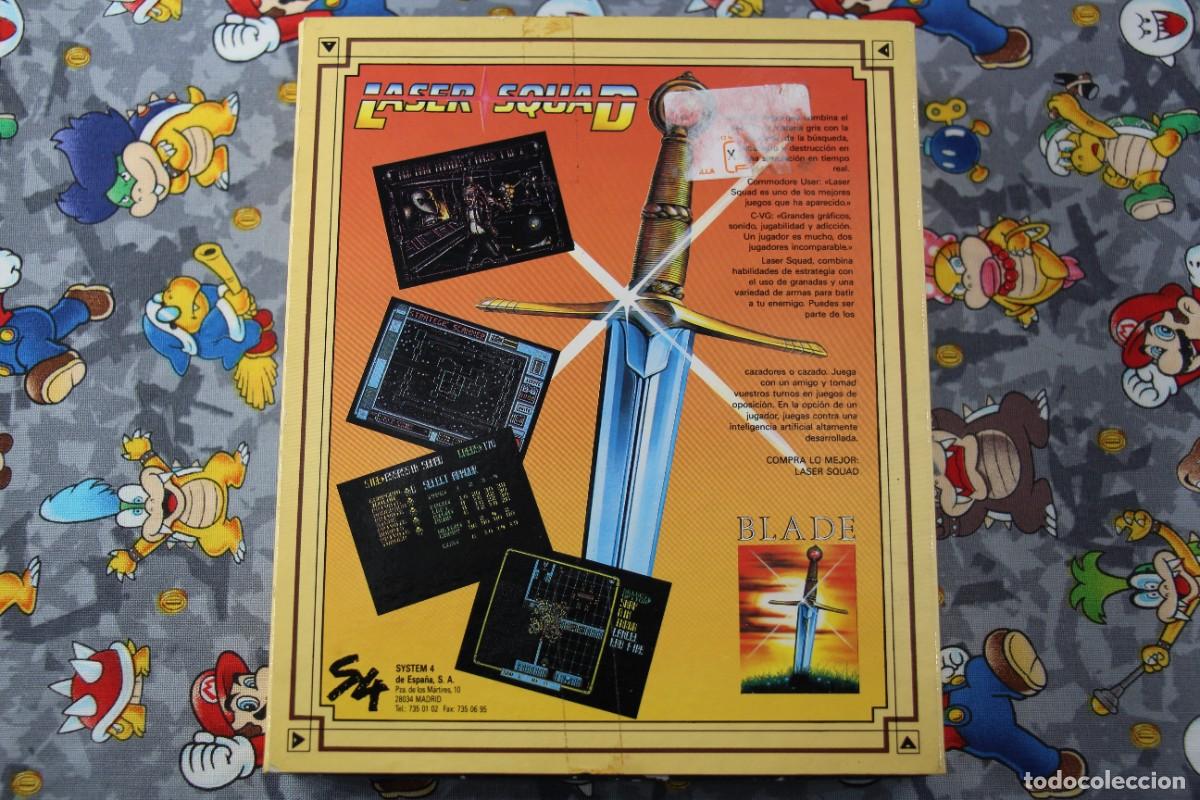 Videojuegos y consolas: MSX CAJA DE CARTON SYSTEM 4 LASER SQUAD EN ESPA&Ntilde;OL - Foto 2