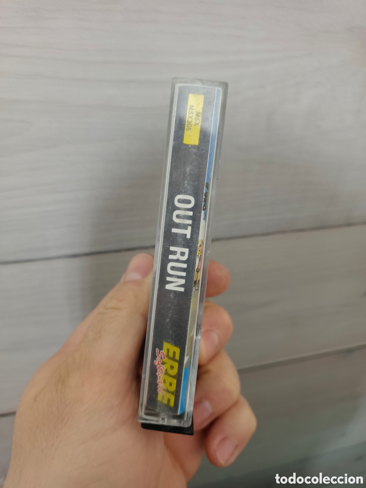 Videojuegos y consolas: Caja vacia out run msx - Foto 2