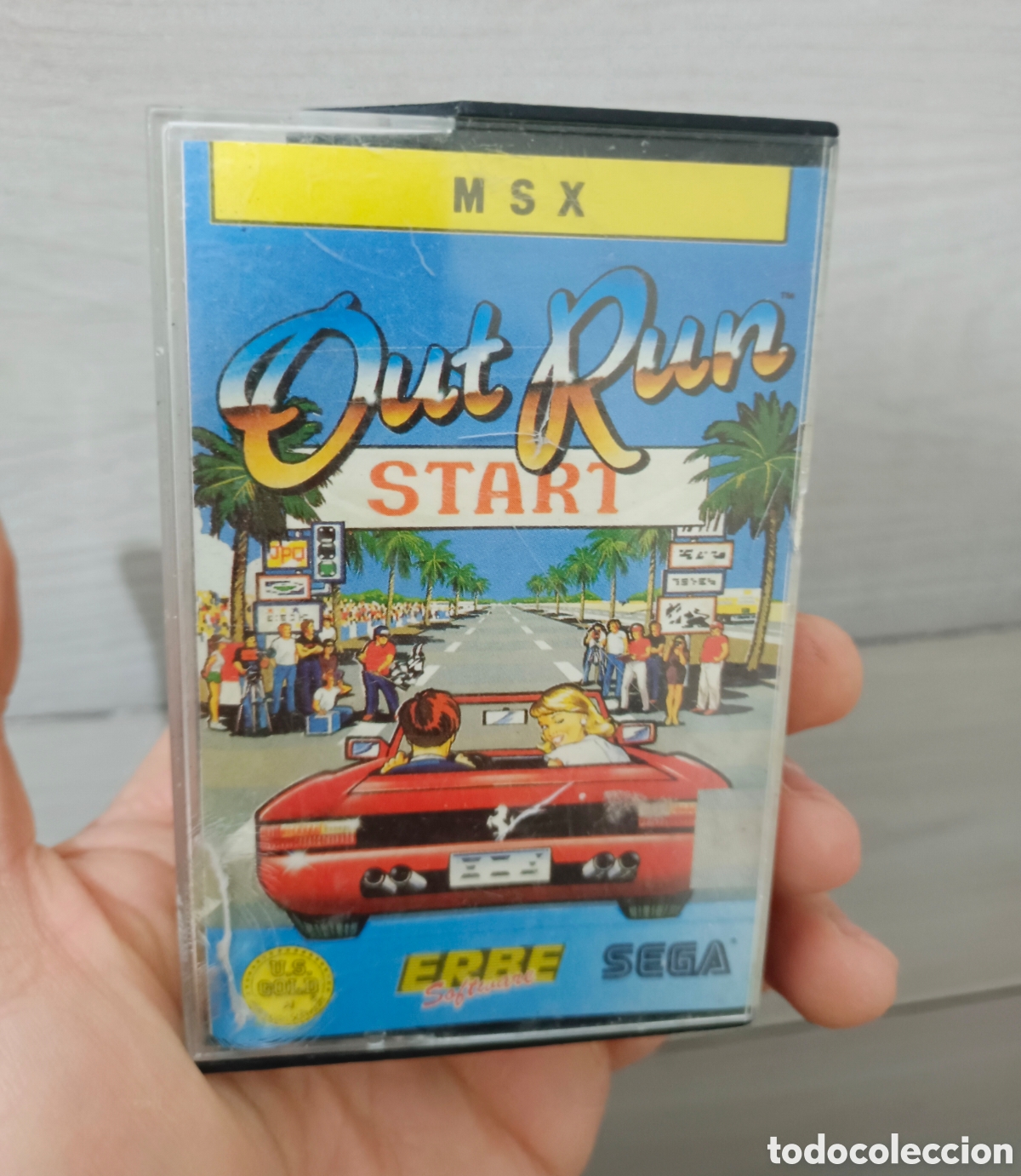 Videojuegos y consolas: Caja vacia out run msx - Foto 1