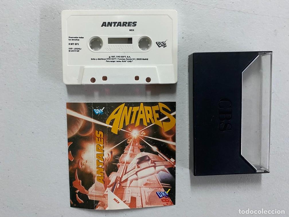 Videojuegos y consolas: ANTARES - VIDEOJUEGO MSX CASSETTE - Foto 2