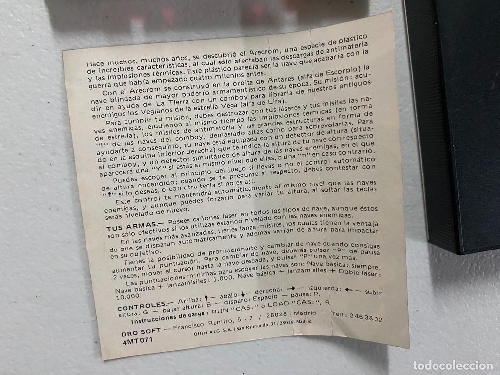 Videojuegos y consolas: ANTARES - VIDEOJUEGO MSX CASSETTE - Foto 3