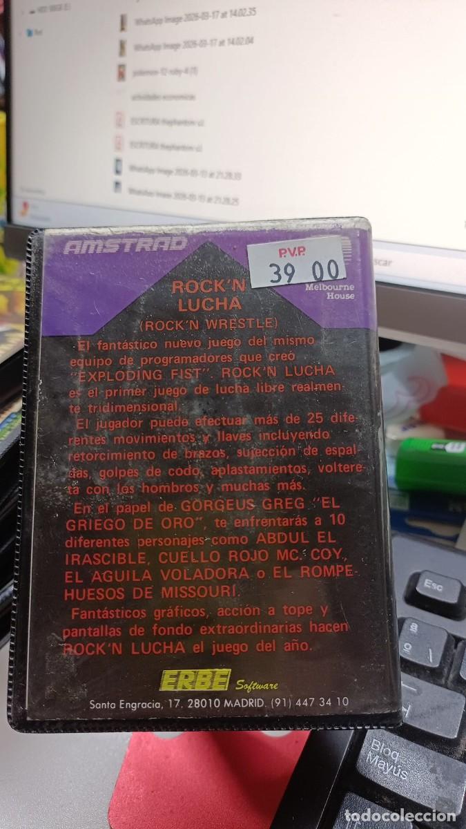 Videojuegos y consolas: JUEGOS MSX , ROCK N LUCHA, SIN PROBAR - Foto 3
