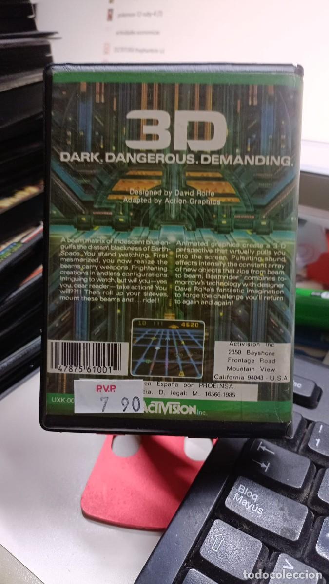 Videojuegos y consolas: JUEGOS MSX , BEAMRIDER, SIN PROBAR - Foto 3
